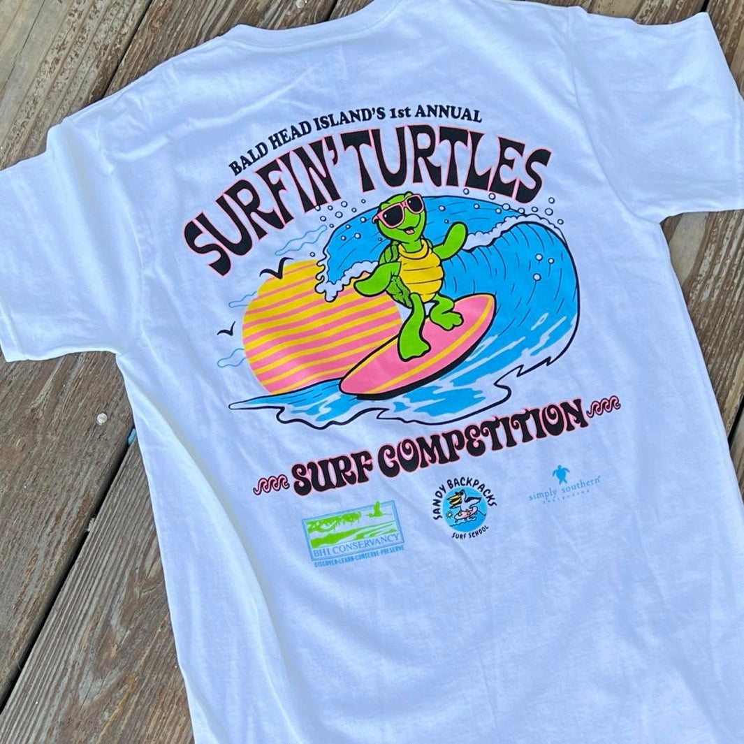 Hilton Head Bubbling Sea Turtle T-Shirt