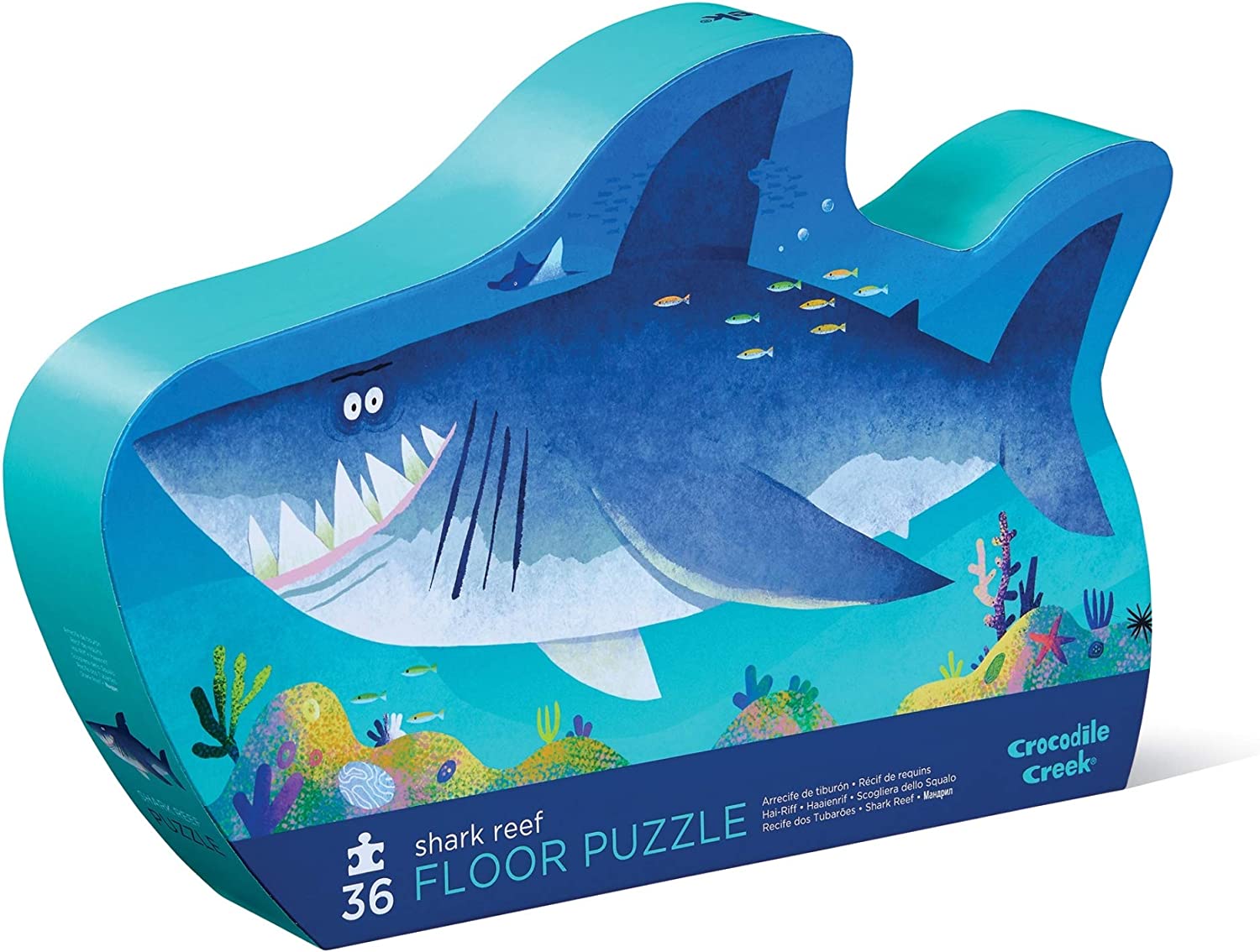 Shark Reef Floor Puzzle for Kids – Turtle Central Gift Shop