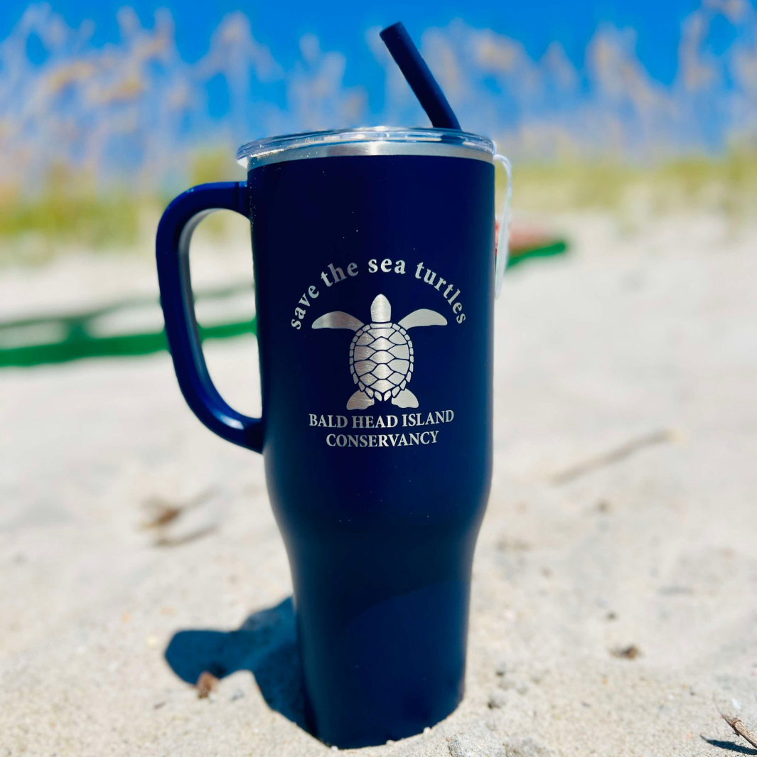 Cape Shore Wave Tea Mug - 16oz Turtle Design Stoneware Cup - Microwave & Dishwasher Safe Gift Mug - View #4