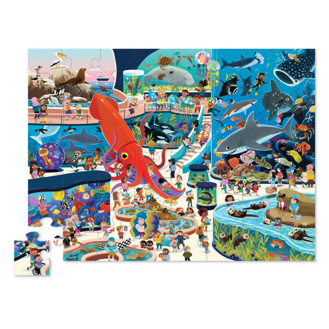 Day at the Aquarium Puzzle for Kids – Turtle Central Gift Shop